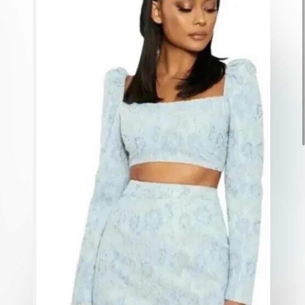 Naked Wardrobe Case of the Lace Mini Skirt